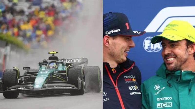 Canadian GP 2023: Max clinches pole in wet F1 Qualifying, Alonso starts from P2; Check starting grid