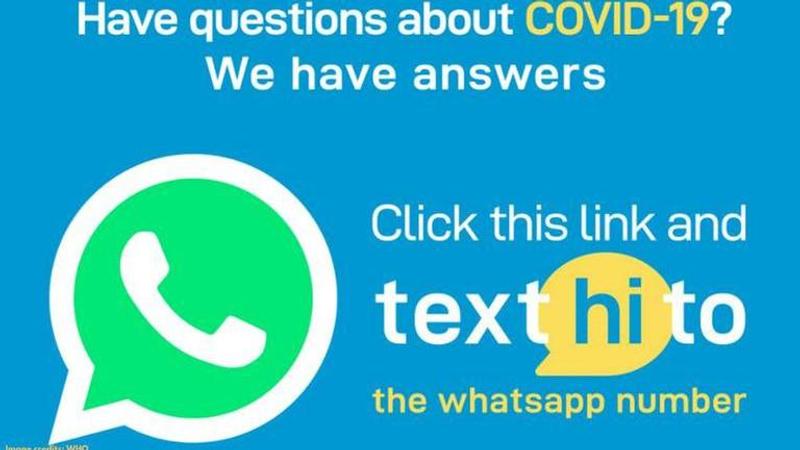 WHO Coronavirus WhatsApp number