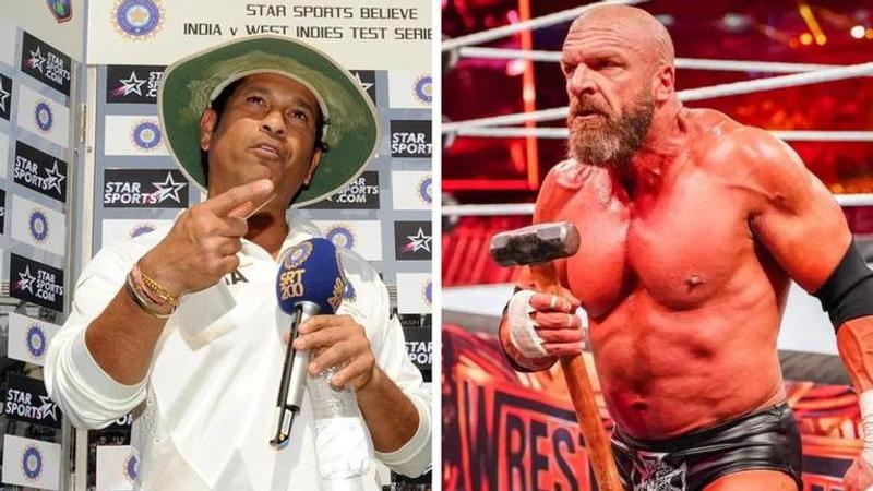 WWE legend Triple H wishes Sachin Tendulkar on his birthday; 'You've inspired generations'