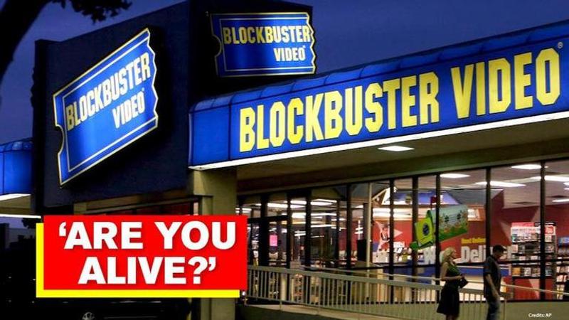 Blockbuster returns to Twitter after a long break, netizens say 'thought you were dead'