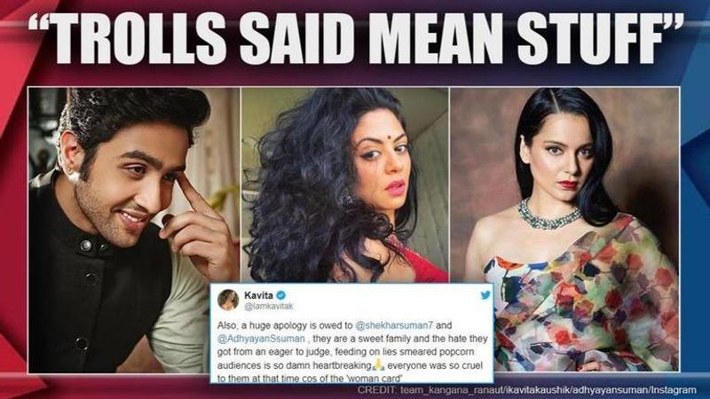 Adhyayan Suman reacts to Kangana Ranaut break-up, slams trolls targeting Kavita Kaushik