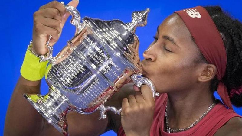 Coco Gauff clinches US Open for her first Grand Slam title at the age of 19