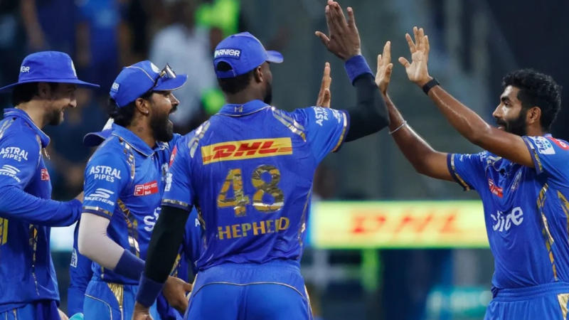 Mumbai Indians move up the points table in IPL 2024 after first win