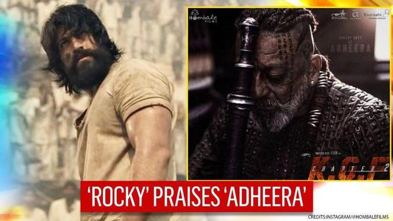 'KGF 2' star Yash has amazing message for Sanjay Dutt as 'Adheera' gears up in style