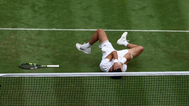 Winning point that won Carlos Alcaraz Wimbledon 2023 and left the crows in frenzy- WATCH