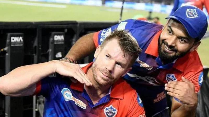 David Warner-Rishabh Pant