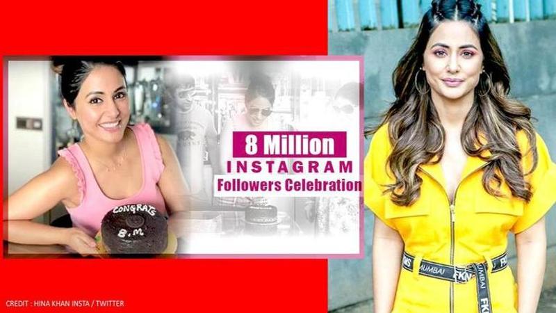 Hina Khan shares 8 million followers celebratory video on her YouTube channel