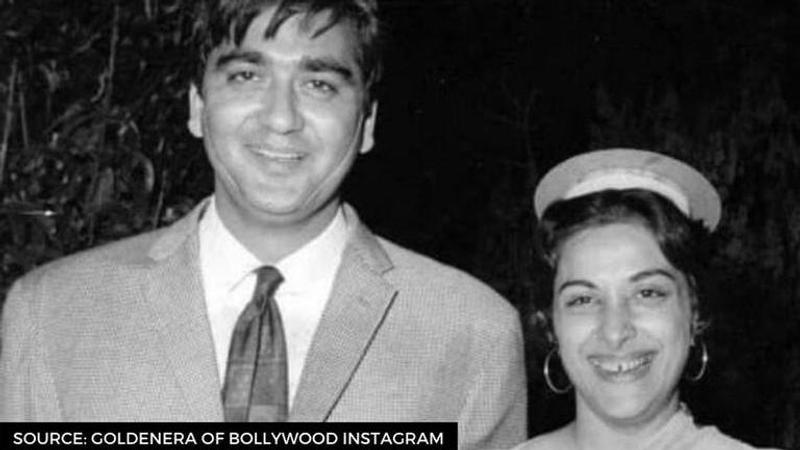 Nargis and Sunil Dutt