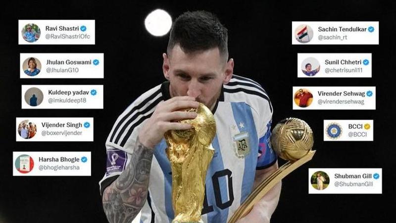 Lionel Messi, Argentina, World Cup, Sachin Tendulkar, Argentina vs France, messi reaction, indian sporting fraternity reacts to messi win, world cup