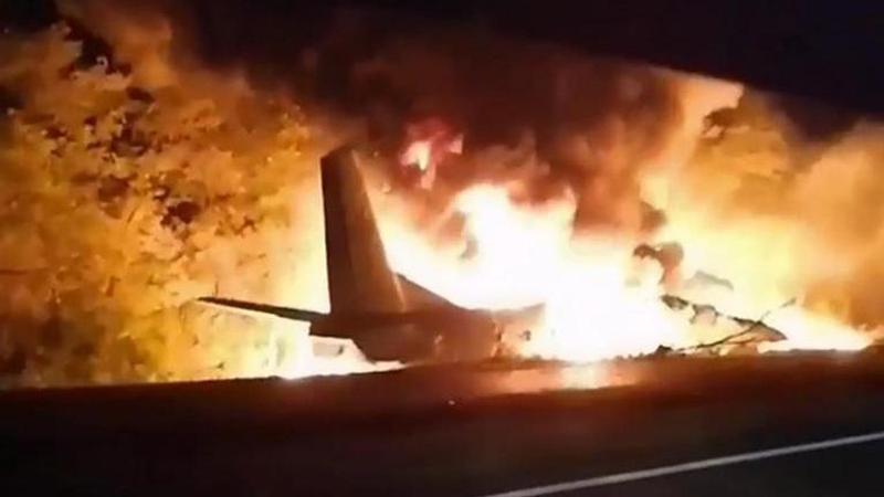 Kharkiv governor at Ukraine military plane crash