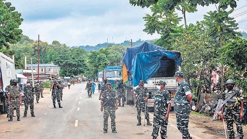 Huge cache of explosives seized in Mizoram