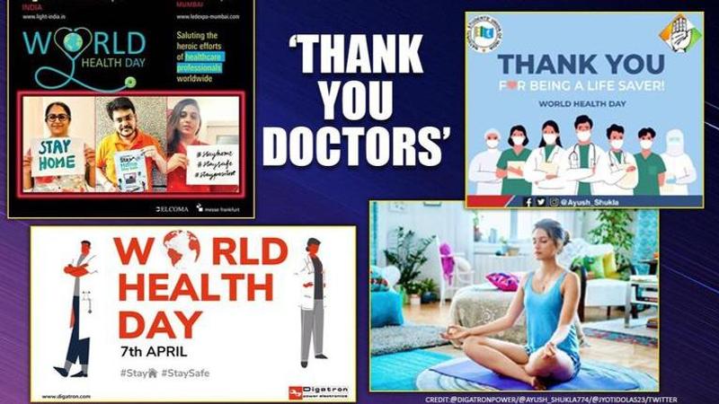 World Health Day 2020: Netizens pay ode to healthcare workers at the frontline of COVID-19