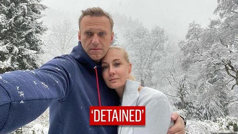 Navalny's wife, over 1,000 others detained by Russian police amid protests