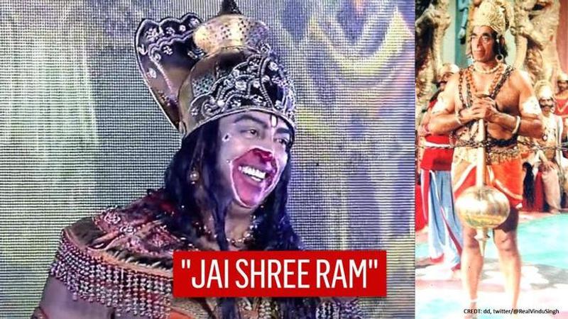 Vindu Dara Singh follows father's legacy, plays Lord Hanuman at Ayodhya Ram Leela