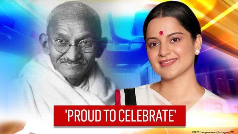 Gandhi Jayanti: Team 'Thalaivi' pays an endearing tribute to Mahatama Gandhi