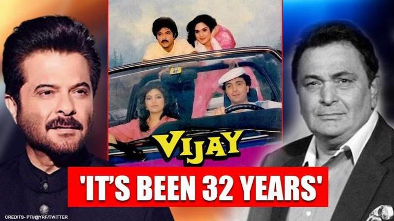 Anil Kapoor looks back at his first photo shoot with 'James' Rishi Kapoor for 'Vijay'