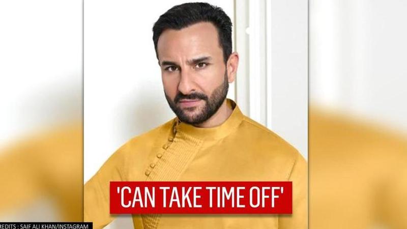 Saif Ali Khan on taking paternity leave: 'Who wants to work when you have newborn at home'