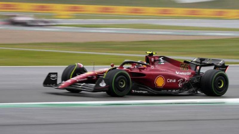 Ferrari F1's Carlos Sainz at British GP