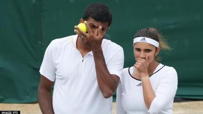 Sania Mirza and Rohan Bopanna