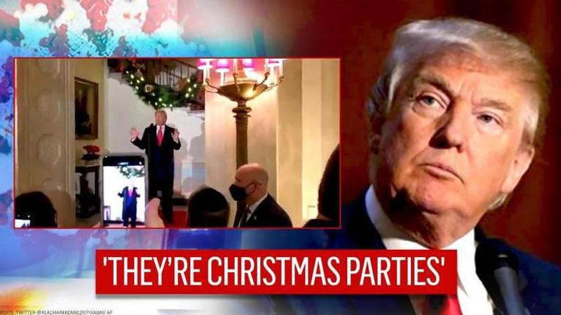 US President Trump faces heavy criticism for hosting holiday events as COVID-19 cases rise