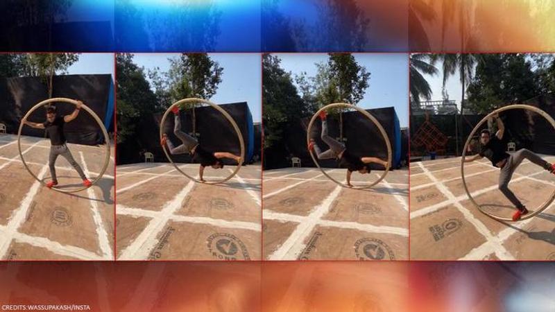 Amusing video shows dancer acing dance move on CYR wheel I Watch