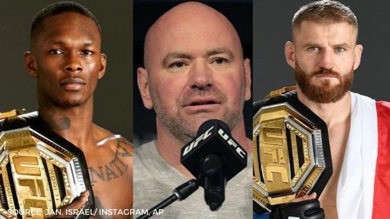 Israel Adesanya to fight LHW champ Jan Blachowicz, not Robert Whittaker: Dana White