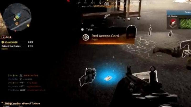 Red Access Card in COD Warzone