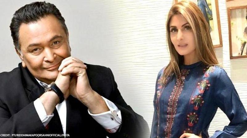 Riddhima Kapoor shares an endearing pic of Rishi Kapoor, says 'love you papa'