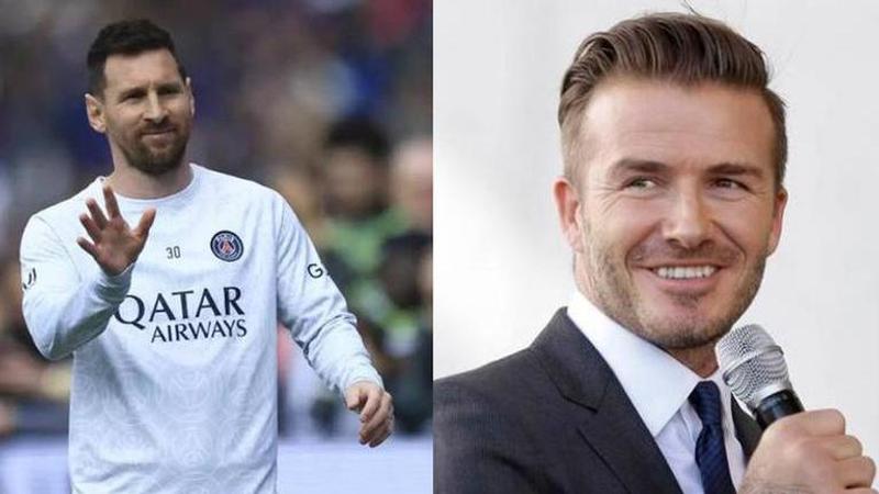 Lionel Messi, David Beckham