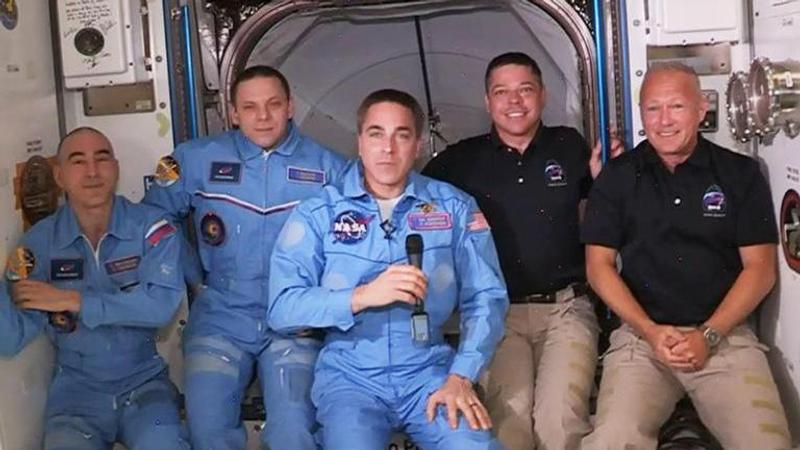 who is currently on the international space station