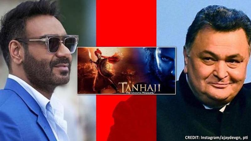 'Tanhaij': Rishi Kapoor hails blockbuster after being left mesmerised, Ajay Devgn reacts