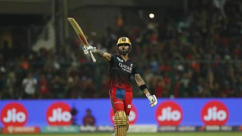 Virat Kohli in action for RCB