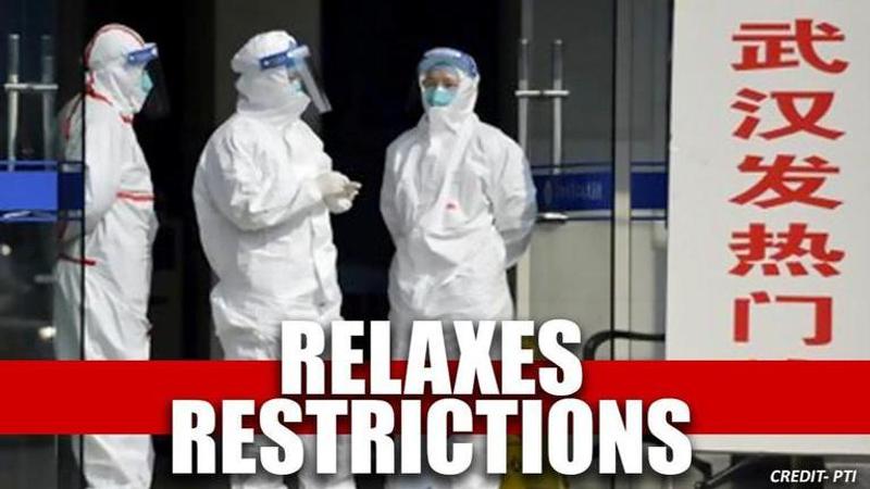 China begins relaxing restrictions as coronavirus appears to slow down