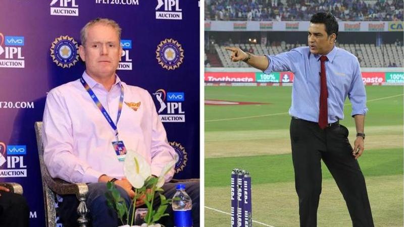 Sanjay Manjrekar and Tom Moody