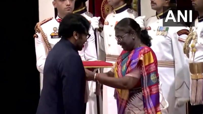 Veteran actor Vyjayantimala Bali and Konidela Chiranjeevi were conferred with Padma Vibhushan 2024 in the field of Art.