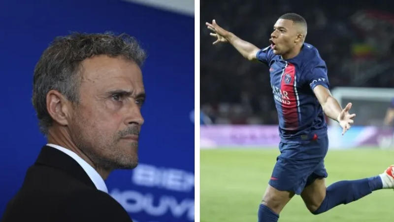 Luis Enrique on Kylian Mbappe