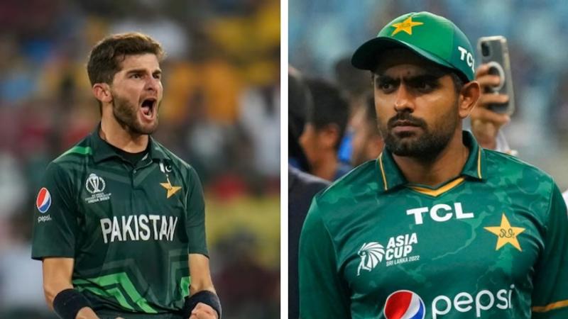 Shaheen Afridi and Babar Azam