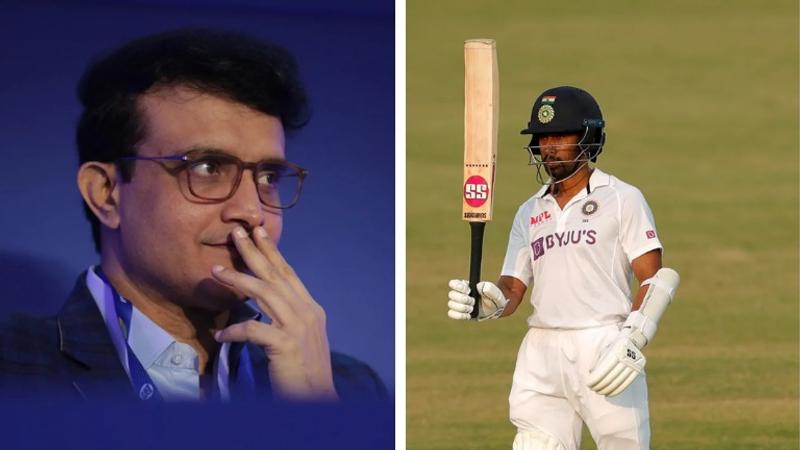 Sourav Ganguly and Wriddhiman Saha