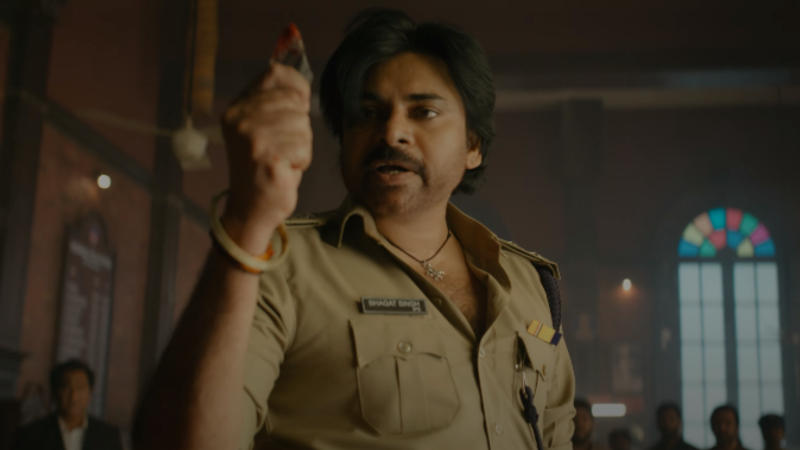 Pawan Kalyan in Ustaad Bhagat Singh