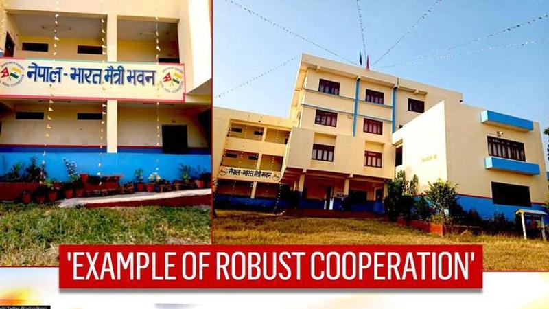 India-Nepal set 'example of robust cooperation' by inaugurating new school building