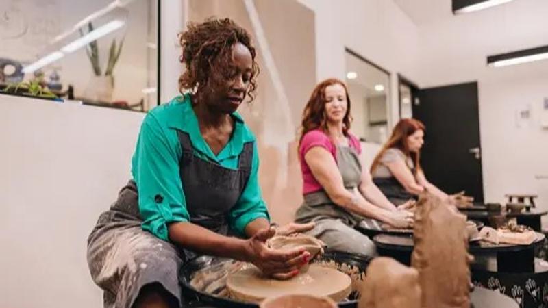 Pottery making