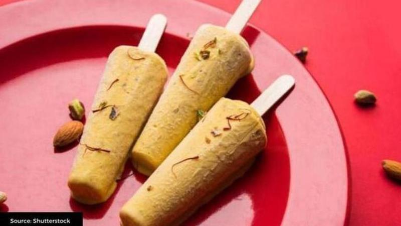 Badam Gulkand Kulfi recipe