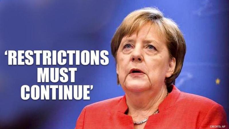 German Chancellor announces that lockdown will continue