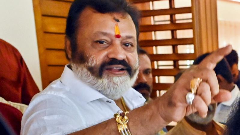 BJP MP Suresh Gopi deployed the slogan “A Union Minister for Thrissur, Modi’s guarantee” during campaigns