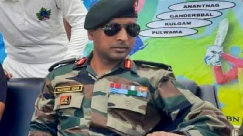 Colonel Manpreet Singh, who was martyred in Anantnag operations