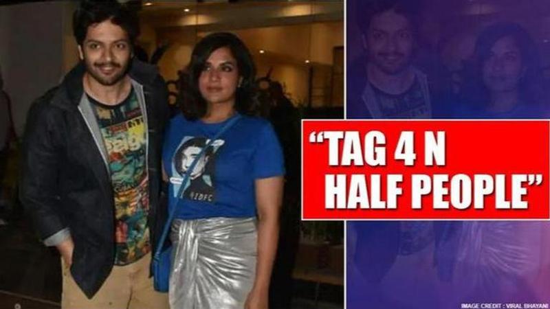 Ali Fazal's confusing post draws hilarious reactions; Richa Chadha also expresses surprise