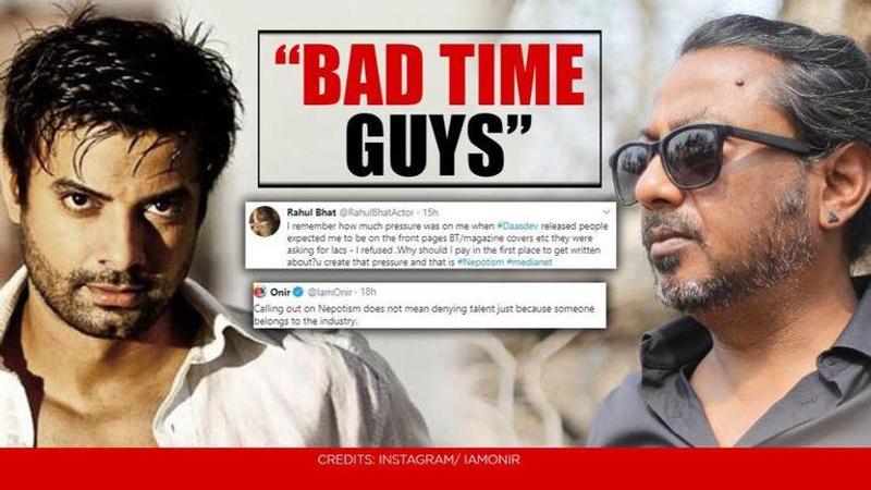 Rahul Bhat fumes at Bollywood amid nepotism row, Onir recalls being replaced by filmmaker