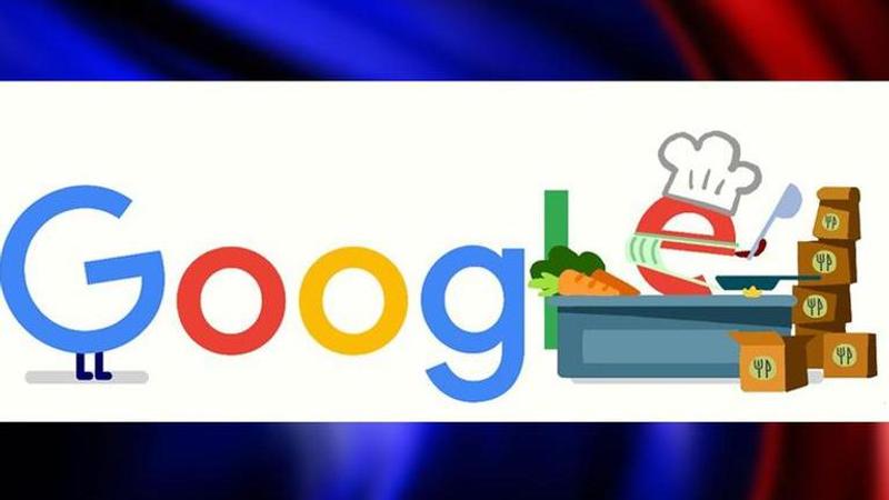 Google celebrates food service workers with its animated doodle