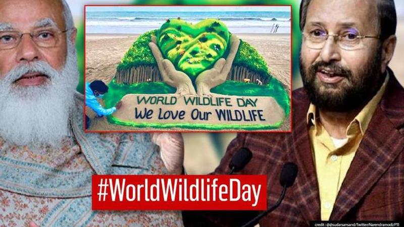 PM Modi and other political leaders on World Wildlife Day urges people to protect wildlife