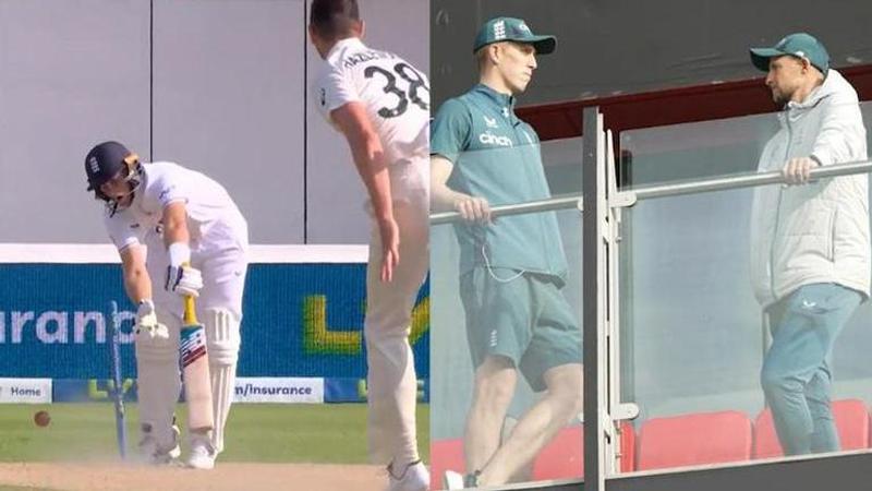 Zak Crawley on Joe Root's dismissal in 4th Ashes test